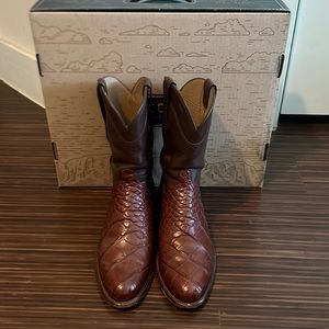 Walnut Townes, Tecovas Boots (Alligator)